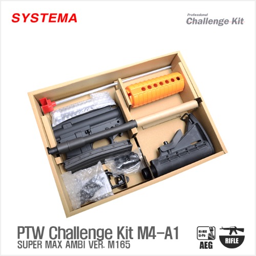 Systema PTW Challenge Kit M4-A1_ SUPER MAX  Ambi Ver. [M165] 전동건