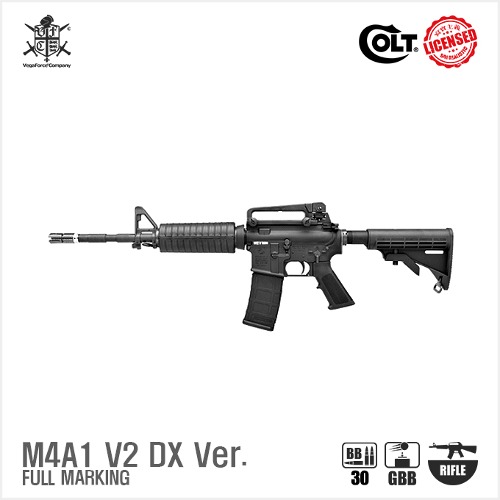 VFC M4A1 V2 DX Ver. (Colt Licensed ) GBBR BK 블로우백 가스건[2018]