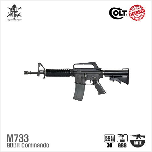 VFC Colt M733 GBBR Commando 블로우백 가스건