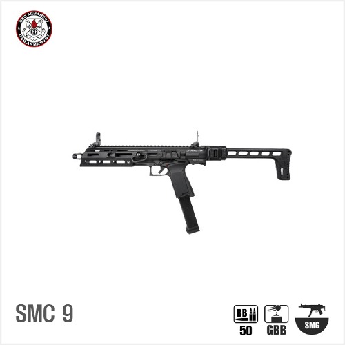 SMC 9 SMG BK (by G&amp;G) 가스블로우백건