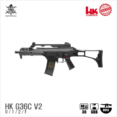 VFC Umarex HK G36C BK 블로우백 가스건 (S-1-2-F)