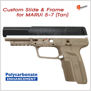 Guarder Custom Slide &amp; Frame for MARUI FN5-7 (TAN) 