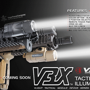 VFC V3X TACTICAL LIGHT V3X 전술 라이트 [BK]