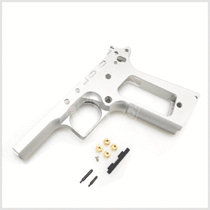 Airsoft Surgeon Limted Single Stack TM 1911 Frame (Squre Trigger Guard / Silver)