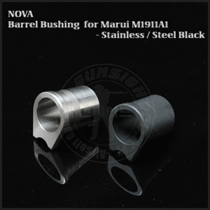 NOVA Barrel Bushing for Marui 1911A1 Steel Black (Caspian) [B-03-SB]