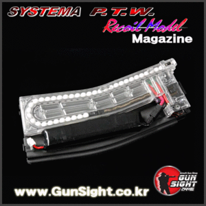 [2016 NEW] SYSTEMA Magazine for PTW M4A1 Recoil 전동건 (완제품) (6 pcs Pack)