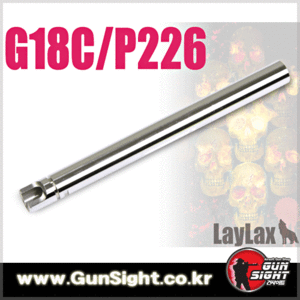 LAYLAX Power Barrel (φ6.00mm)97mm for MARUI GLOCK17/ P226/ GLOCK18C용 파워 정밀바렐
