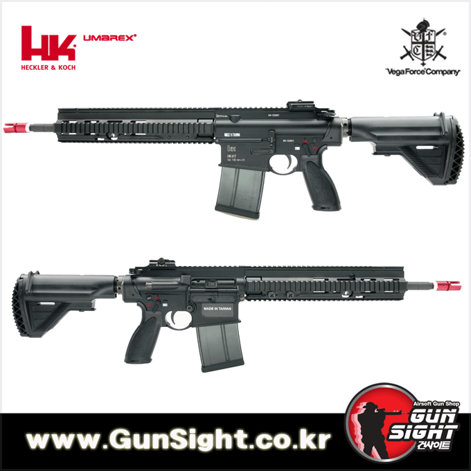 VFC/ Umarex HK417 Recon GBB /가스 블로우백 소총 [풀메탈] - GSI 감속기 장착