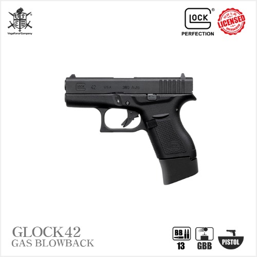 Umarex Glock42 GBB Pistol (by VFC) 핸드건