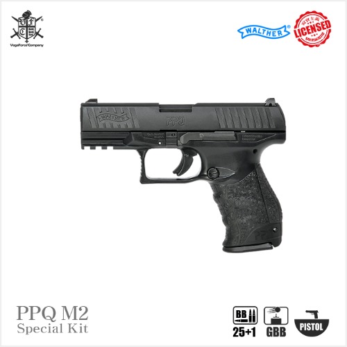UMAREX PPQ M2 Special Kit BK 핸드건 (Walther Licensed) [Full Steel Ver.]