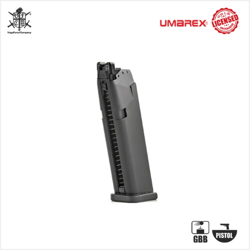 VFC Magazine for Umarex Glock 17 Gen3/Gen4 GBB 탄창(20발)