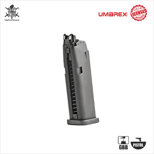 [입고완료]Umarex Glock 19 20rds Gas Magazine (by VFC) Gen3,Gen4 공용