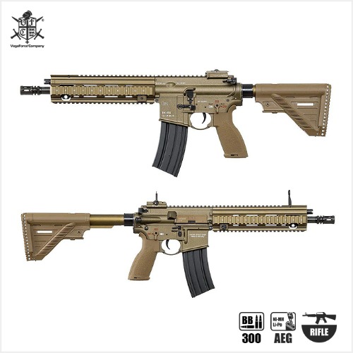 [Mosfet Ver.] VFC UMAREX HK416 A5 AEG 전동건 (TAN) (GSI 감속기 포함!)-스프링 선택(M90 , M100)