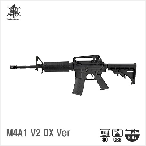 VFC M4A1 V2 DX Ver. GBBR BK 블로우백 가스건 (무각인 버전)