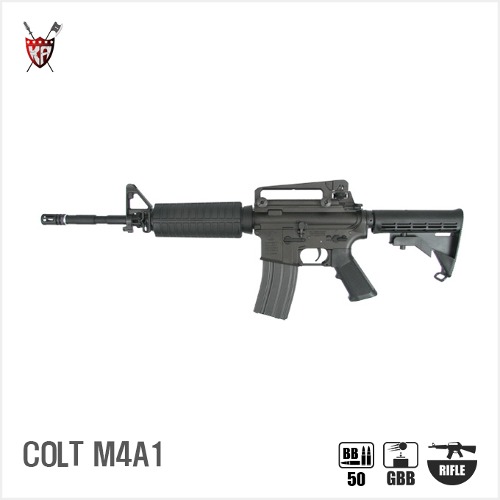 KING ARMS COLT M4A1 BK 블로우백 가스건(한정판)