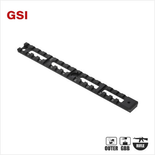 G36 BOTTOM  Long BI-Rail for HK G36C(for All Brand) 레일