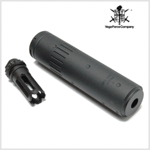 VFC AAC type Mk16 Quick Detachable 5.56mm Silencer w/ Flash Hider (3 Prong)[14mm 역나사용]