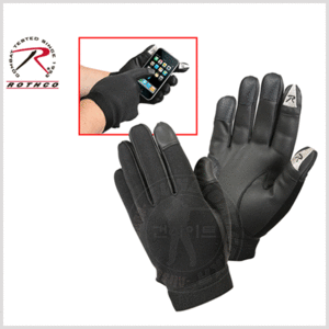 [Rothco] Touch Screen Synthetic Rubber Duty Gloves - 로스코 터치 스크린 러버 듀티 글러브