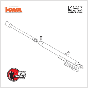 KWA KTR Bolt Holder Tube (Part no. 120-A)