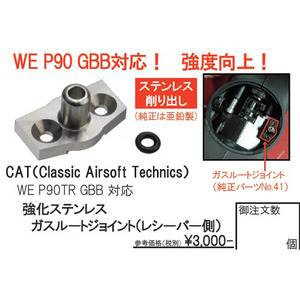 CAT WE P90 GBB Parts